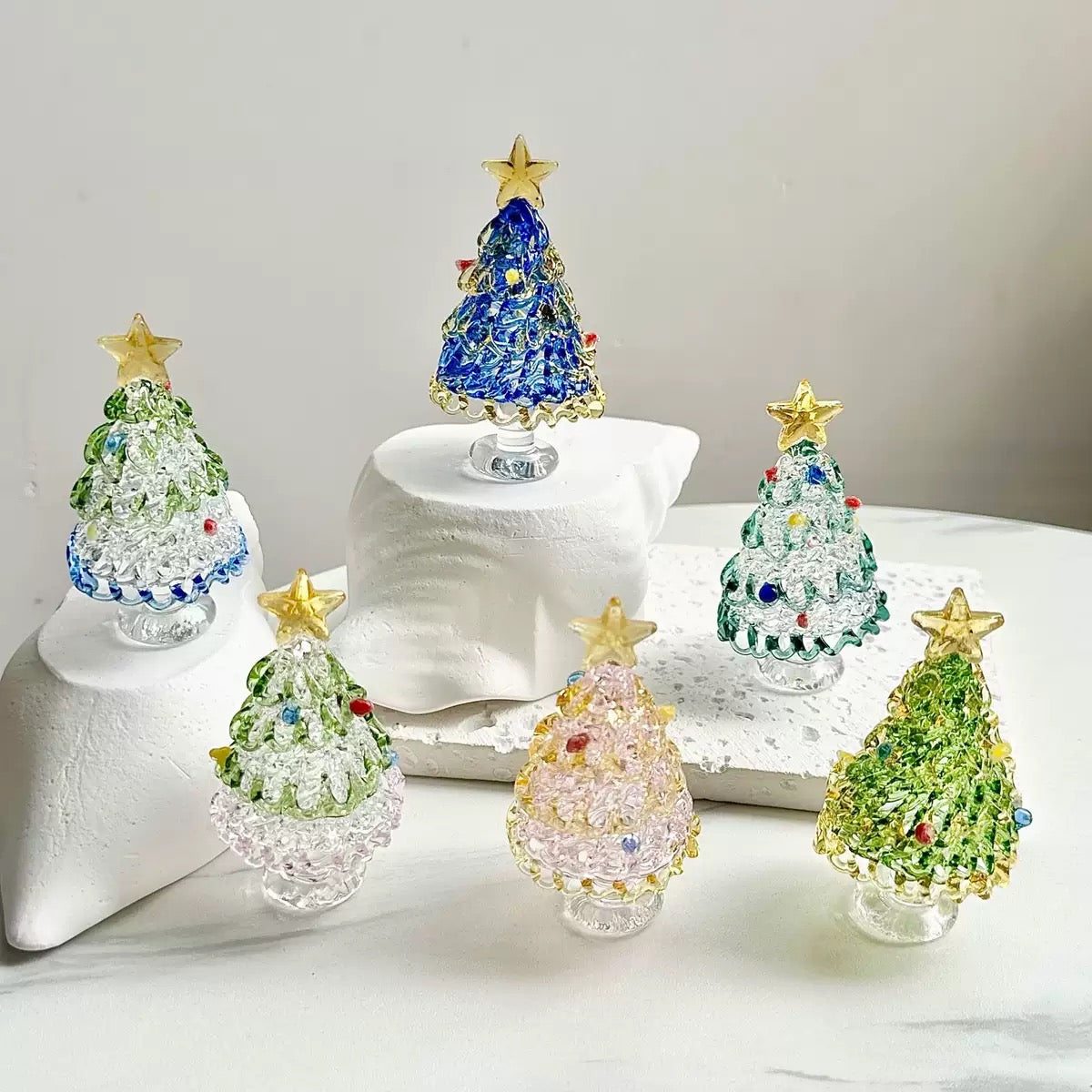 !!! Christmas DIY Glass Crystal Accessories - Lingling shop