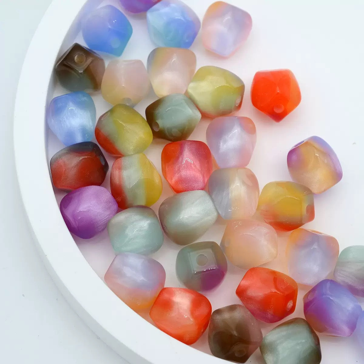 !!! DIY Special-Shaped Magic Colored Frosted Beads - Lingling shop