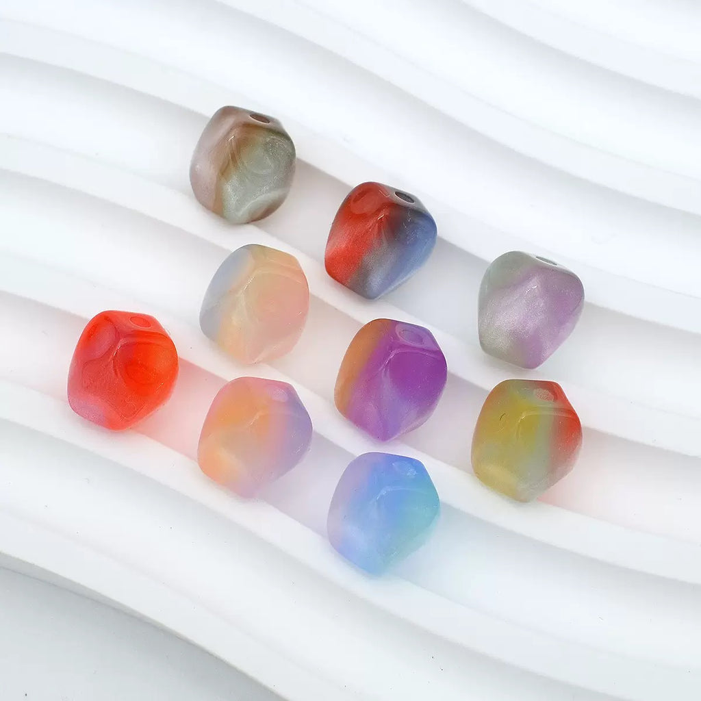 !!! DIY Special-Shaped Magic Colored Frosted Beads - Lingling shop