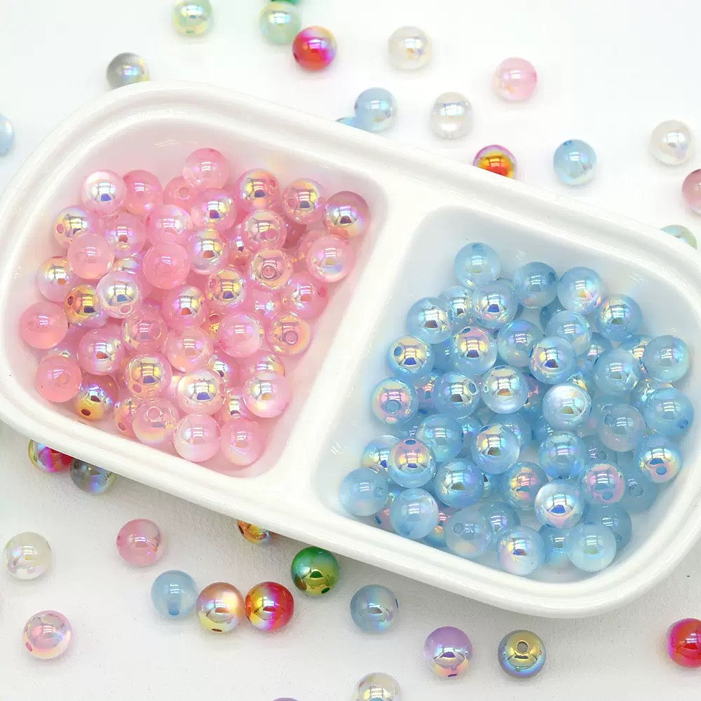 !!! DIY UV-Electroplated Resin Beads - Lingling shop