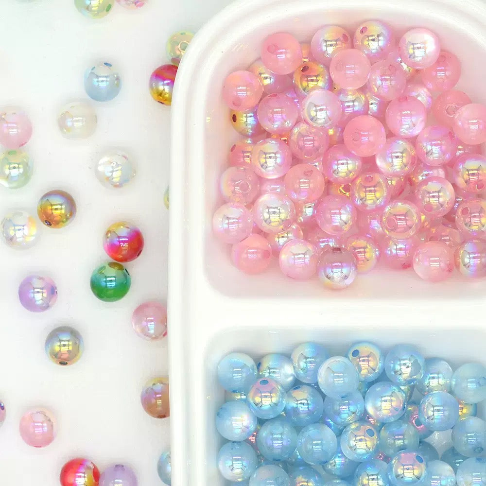 !!! DIY UV-Electroplated Resin Beads - Lingling shop