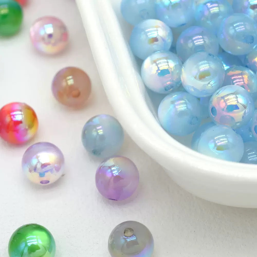 !!! DIY UV-Electroplated Resin Beads - Lingling shop