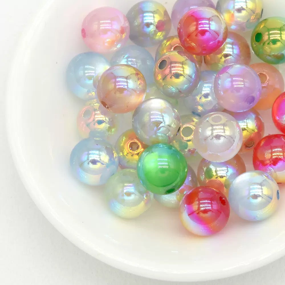 !!! DIY UV-Electroplated Resin Beads - Lingling shop
