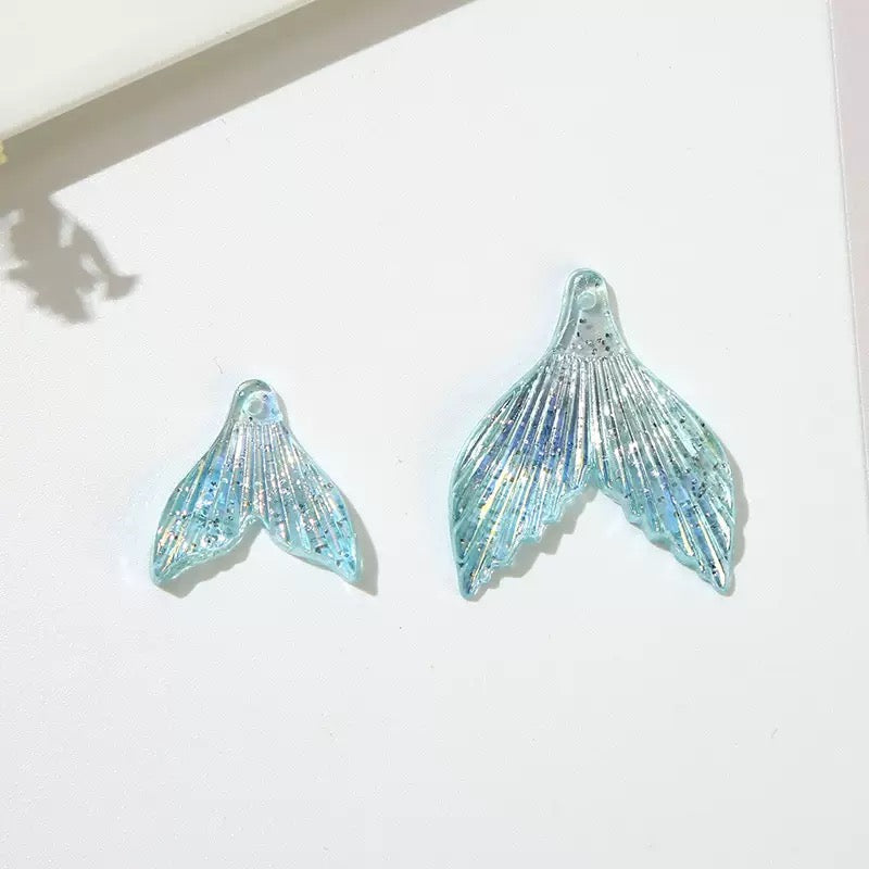 !!! DIY Pure Color Glass Beads & Mermaid Tail Accessories - Lingling shop