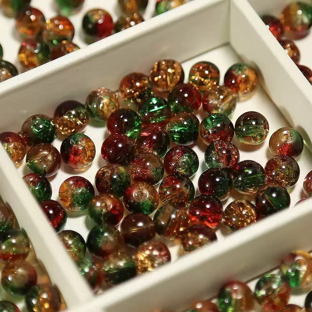 !!! Christmas DIY Glass Beads Lucky bags - Lingling shop