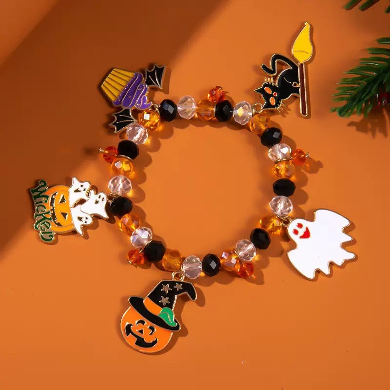 !!! Halloween DIY Finished Glass Bracelets - Lingling shop