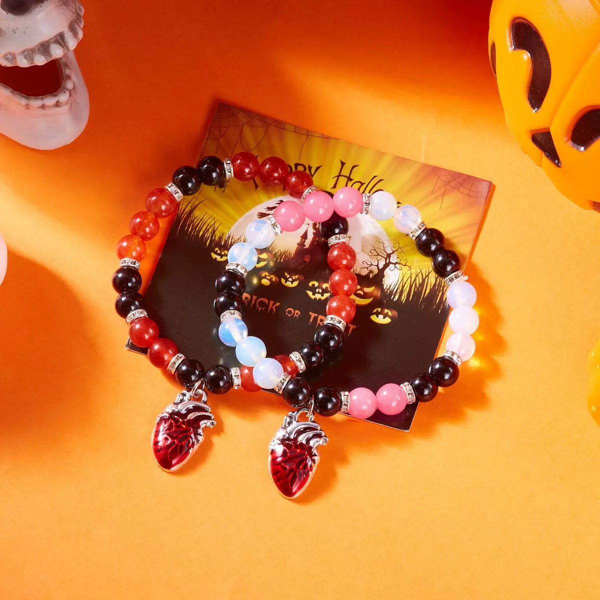 !!! Halloween DIY Finished Glass Bracelets - Lingling shop