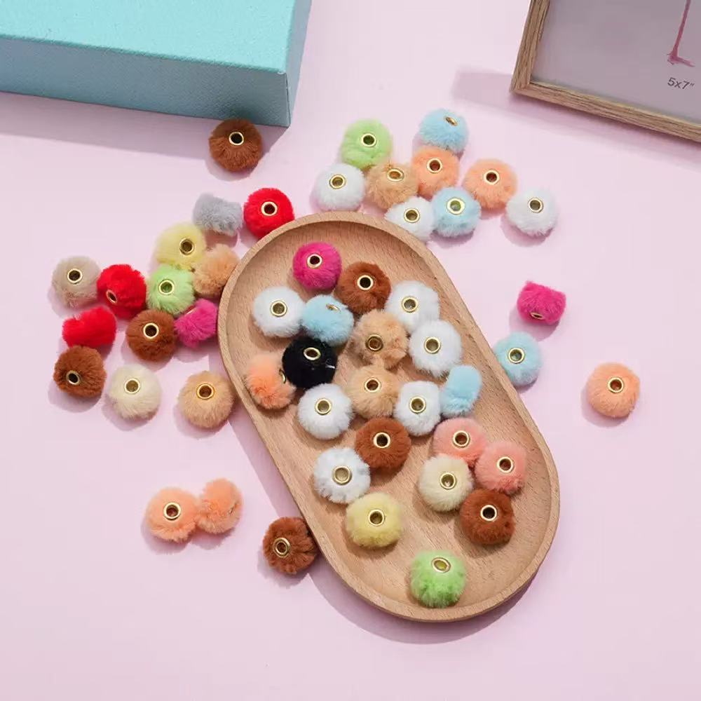 !!!! Rabbit Hair-Like Plush Hanging Ball(PreSale Reservation) - JC DIYSHOP2