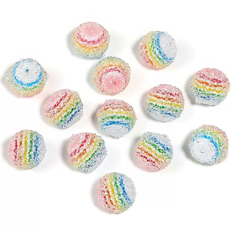 !!!! DIY Color Crystal Sugar Bead Accessories - JC DIYSHOP2