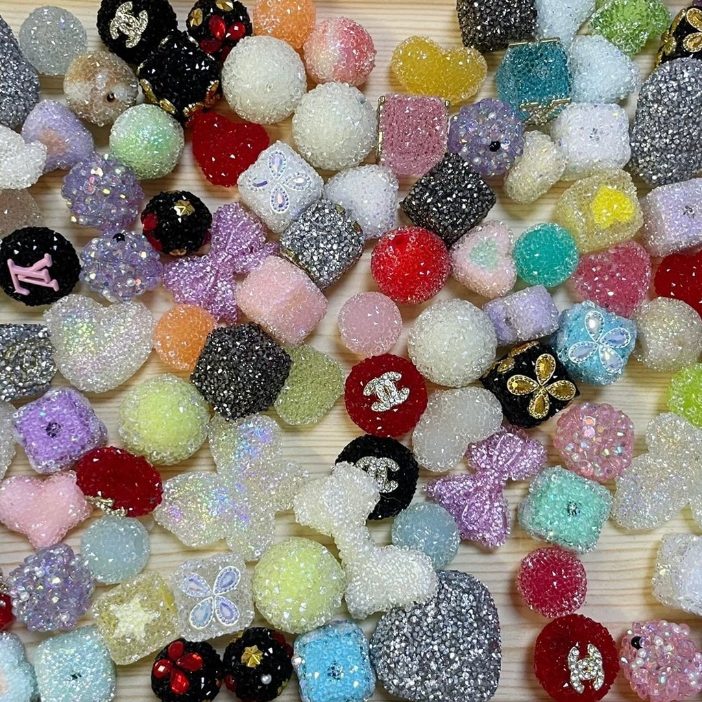 !!!! DIY Color Crystal Sugar Bead Accessories - JC DIYSHOP2