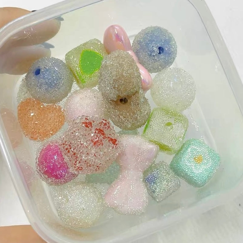 !!!! DIY Color Crystal Sugar Bead Accessories - JC DIYSHOP2