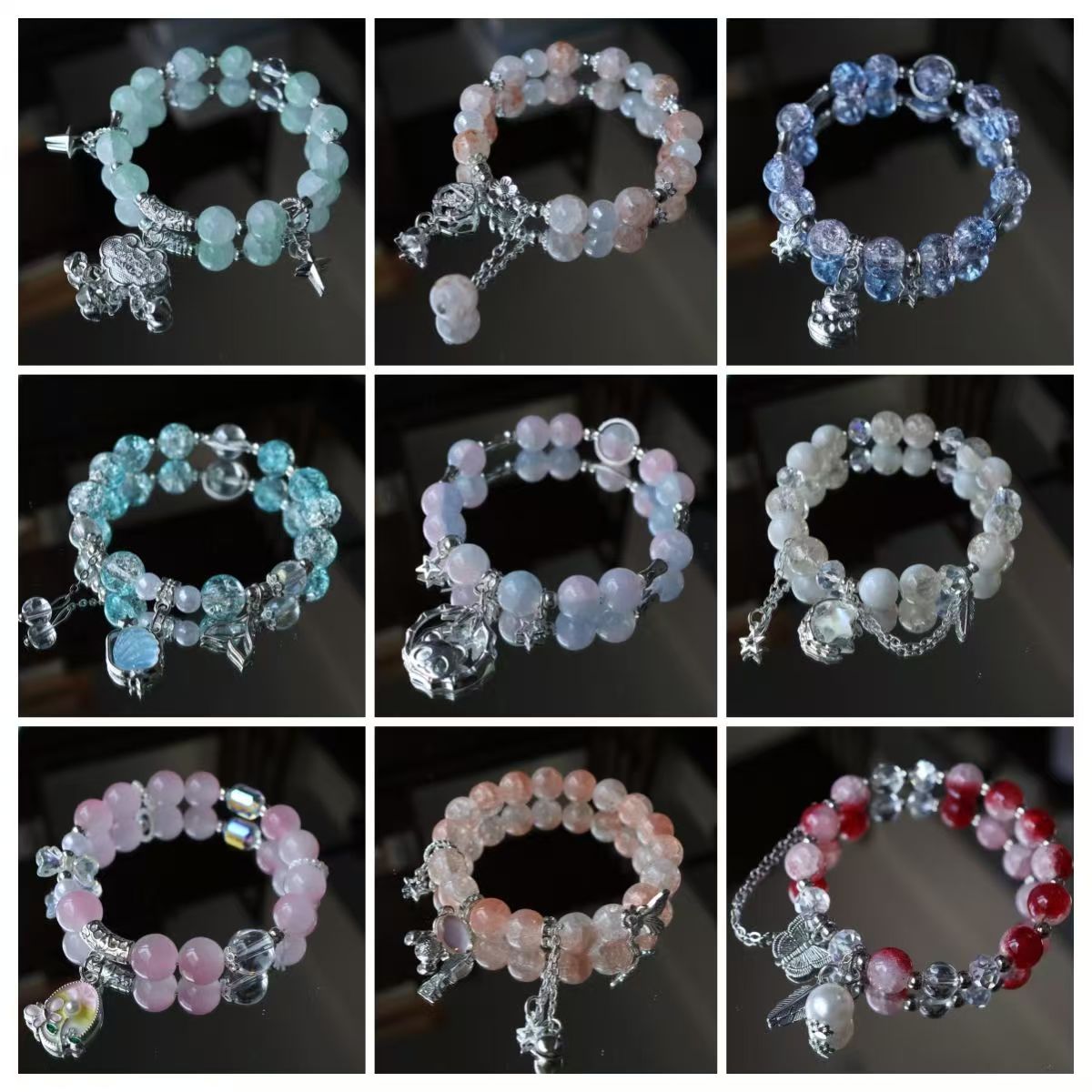 !!! NEW Glass Bracelets Lucky Bags-Lingling shop