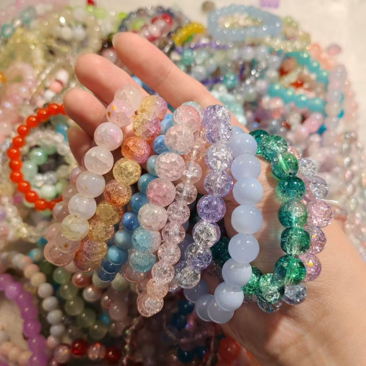 !!! NEW Glass Bracelets Lucky Bags-Lingling shop