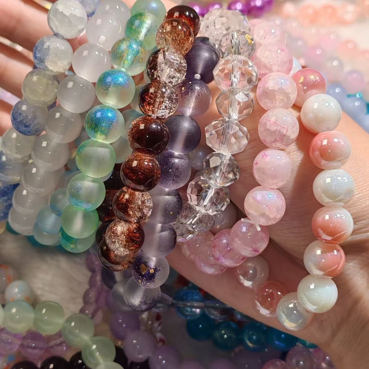 !!! NEW Glass Bracelets Lucky Bags-Lingling shop